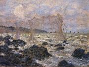 Fishing Nets at Pouruille Claude Monet